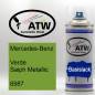 Preview: Mercedes-Benz, Verde Saiph Metallic, 6987: 400ml Sprühdose, von ATW Autoteile West.